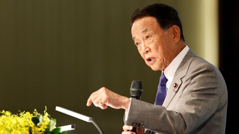 中国が厳重抗議、麻生元首相の台湾巡る発言めぐり