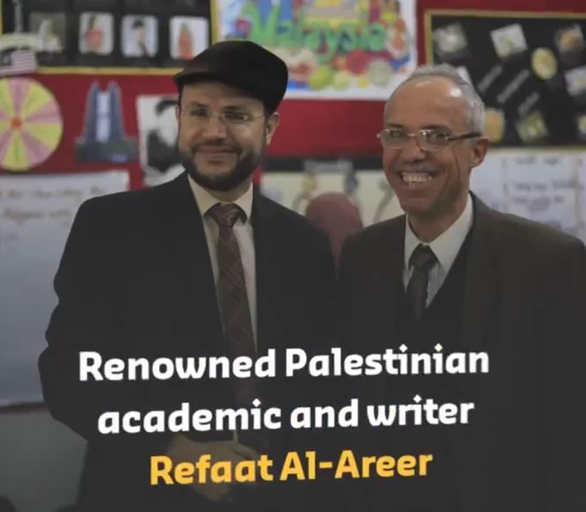 Video: Killing of academic Refaat Alareer in Israeli airstrike on Gaza provokes global protests