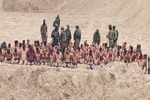 الاورومتوسطي: الصهاينة استخدمو الاسرى في غزة كدروع بشرية واعتدوا عليهم بالضرب المبرح