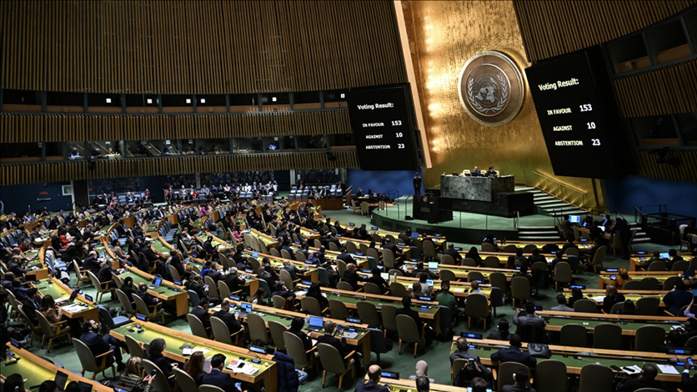  UN General Assembly overwhelmingly passes resolution urging ceasefire in Israel's war on Gaza 