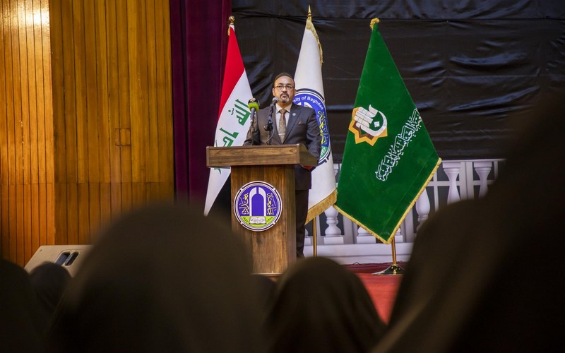 إقامة مهرجان الصديقة الطاهرة (عليها السلام) الثقافي التاسع في جامعة بغداد + صور