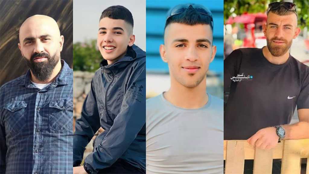  Israeli occupation UAV murders four Palestinians in Jenin