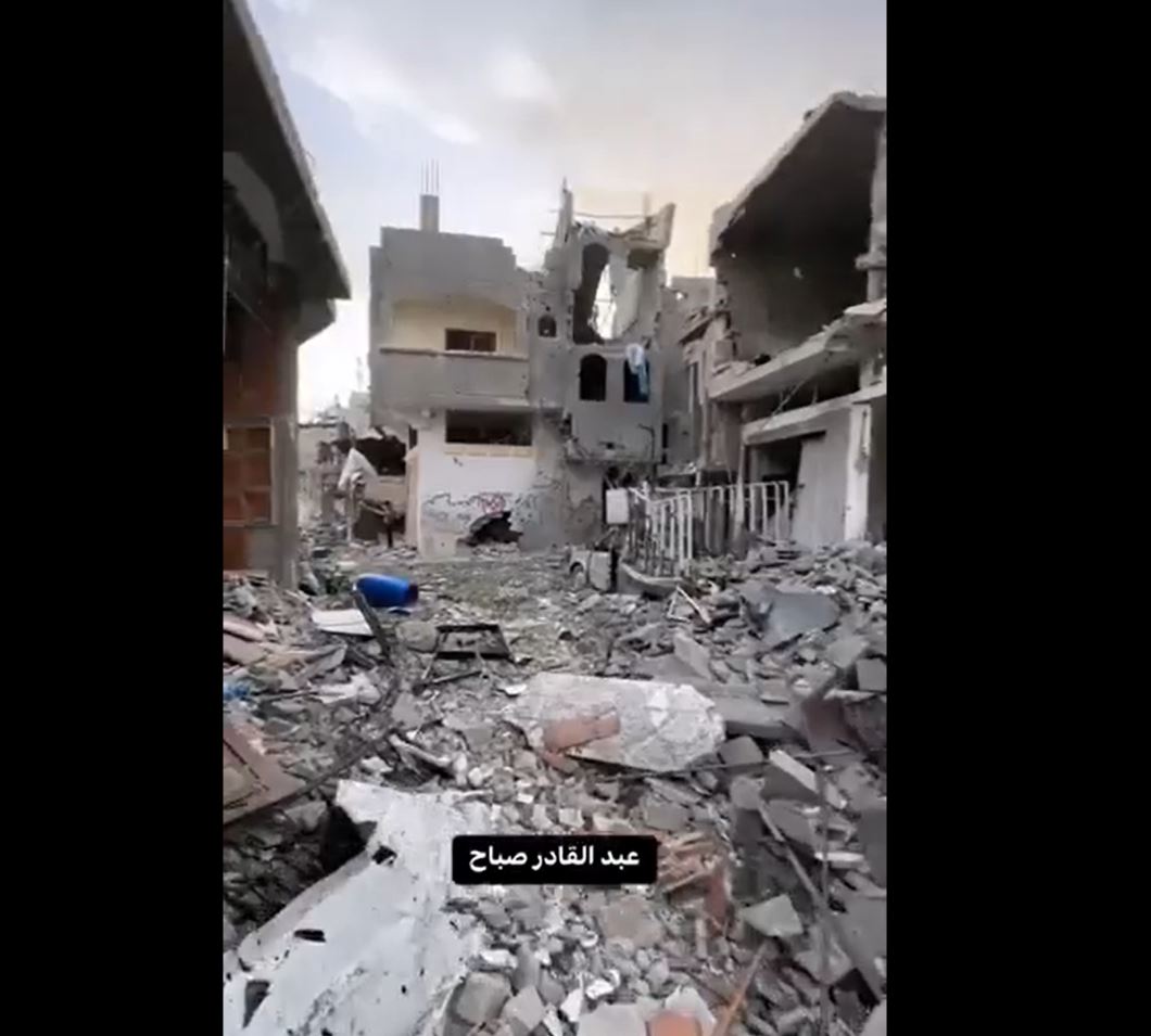 Video: Glimpse of massive destruction in Jabalia, north Gaza, caused by Zionist airstrikes