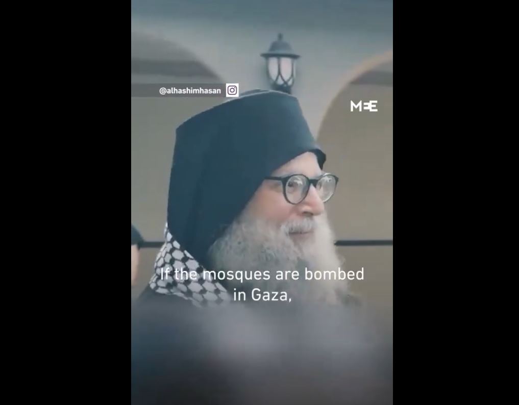 Palestinian Priest: If Gaza's mosques bombed and there is no one to call to prayer, I will do it