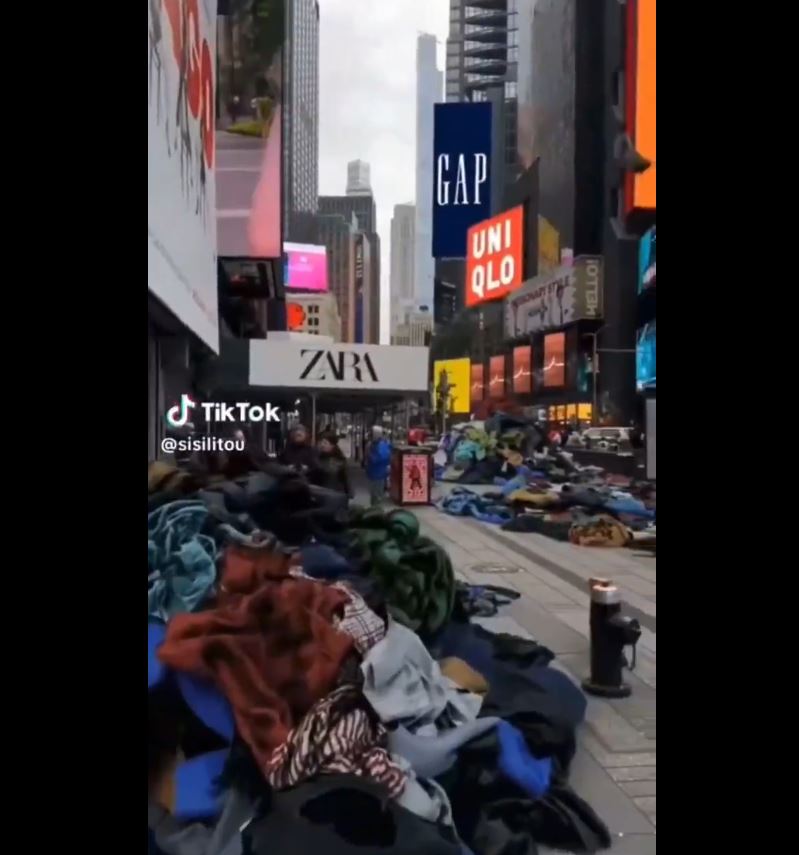 Video: Americans discarding their Zara clothing in protest against its support of Israeli genocide in Gaza