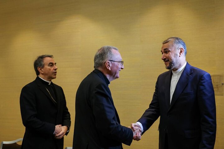Vatican can play role in ending Israeli crimes in Gaza: Iran FM