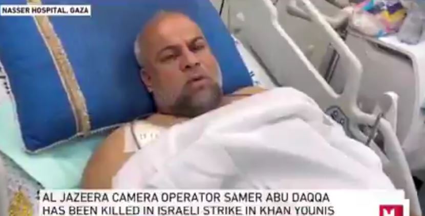 Video: Wael Dahdouh speaking about what happened after Israeli forces targeted them