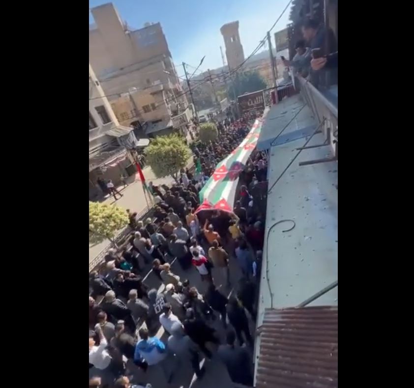 Video: Thousands rally in Irbid, Jordan, in protest against Israeli aggression on Palestinian people