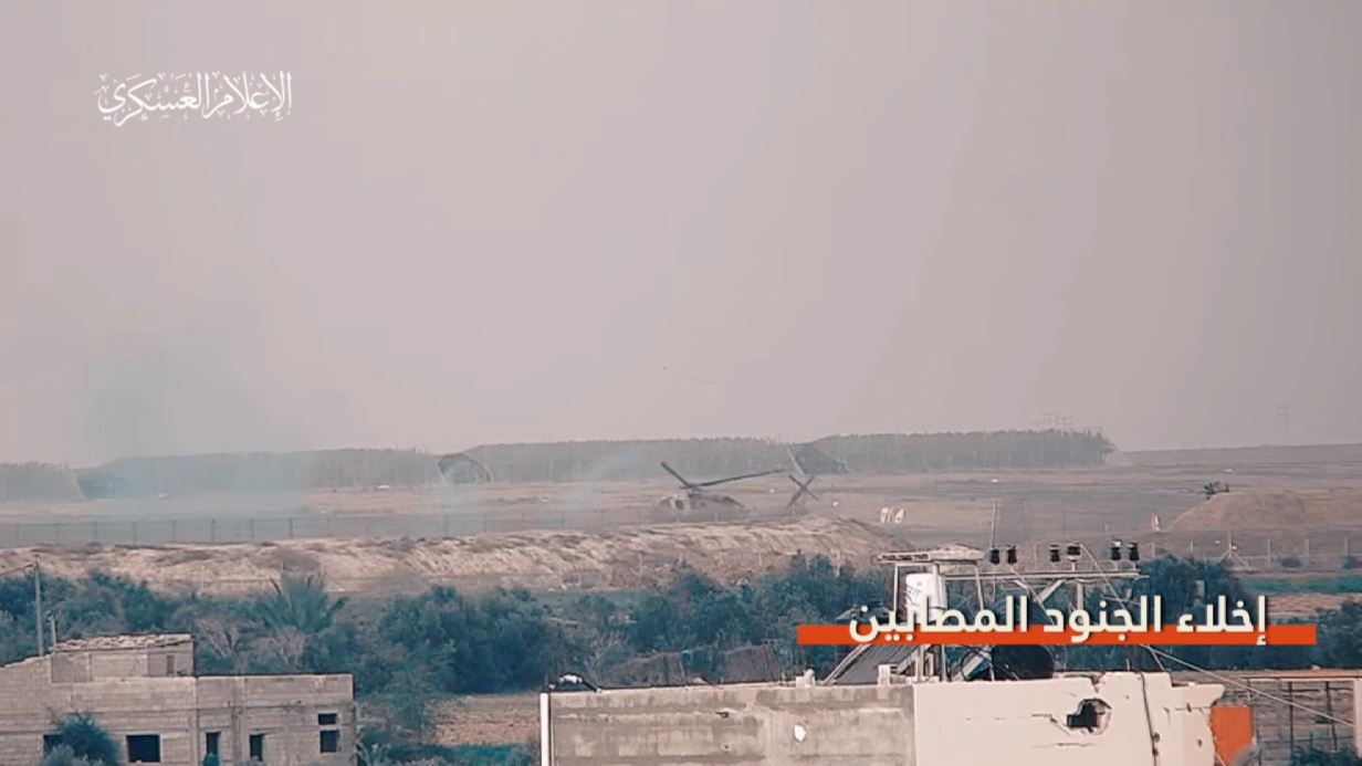 Video: Al-Qassam, Al-Quds Brigades target gathering of Zionist soldiers east of Khan Yunis 