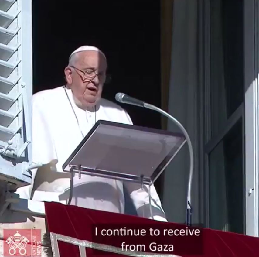 Video: Pope Francis condemned actions of Israeli occupation army in Gaza as "terrorism"