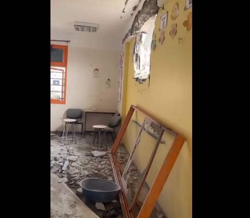 Video: Aftermath of Israeli bombing on Al-Sabra school houses hundreds of displaced Gazans