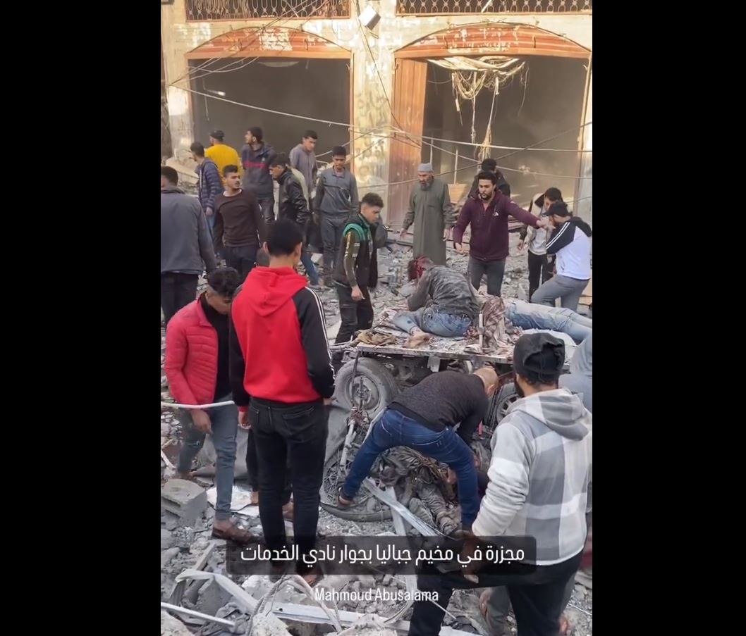 Video: Another massacre has taken place in Jabalia, Gaza