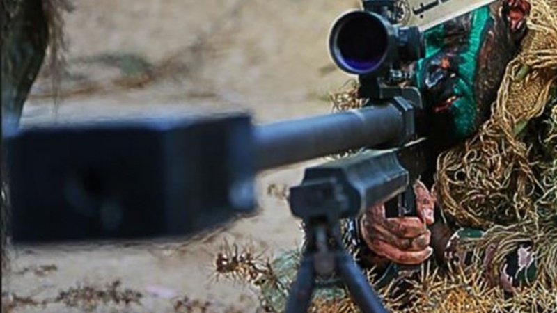 Sniper Muqawama Menunggu Tentara Zionis