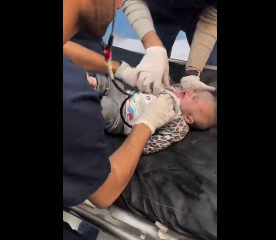 Video: Occupying Israeli regime resumed its war on innocent babies in Gaza