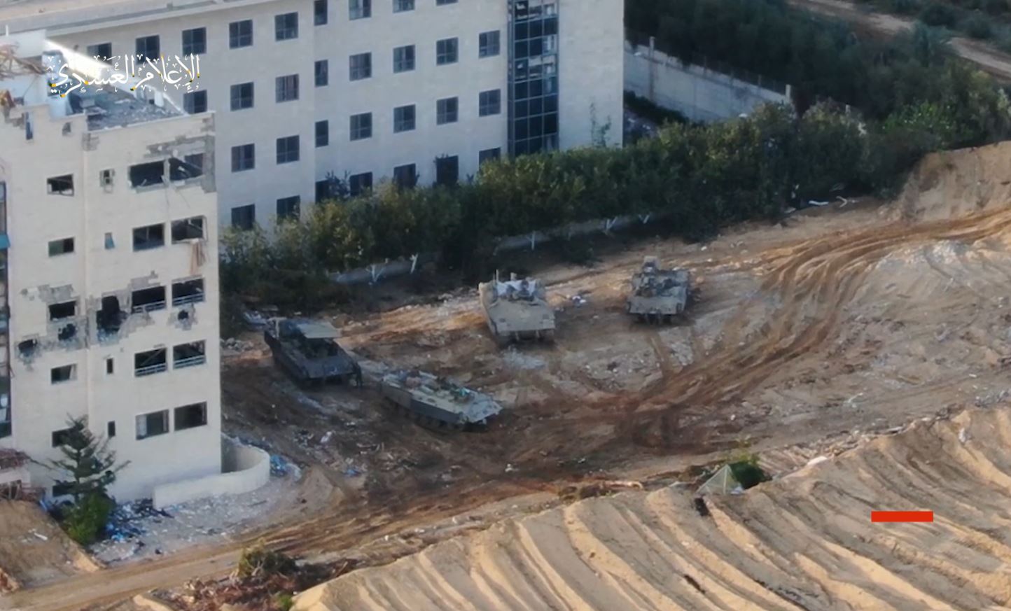 Video: Al-Qassam target concentrations of Israeli enemy vehicles in with 3 Zawari suicide drones