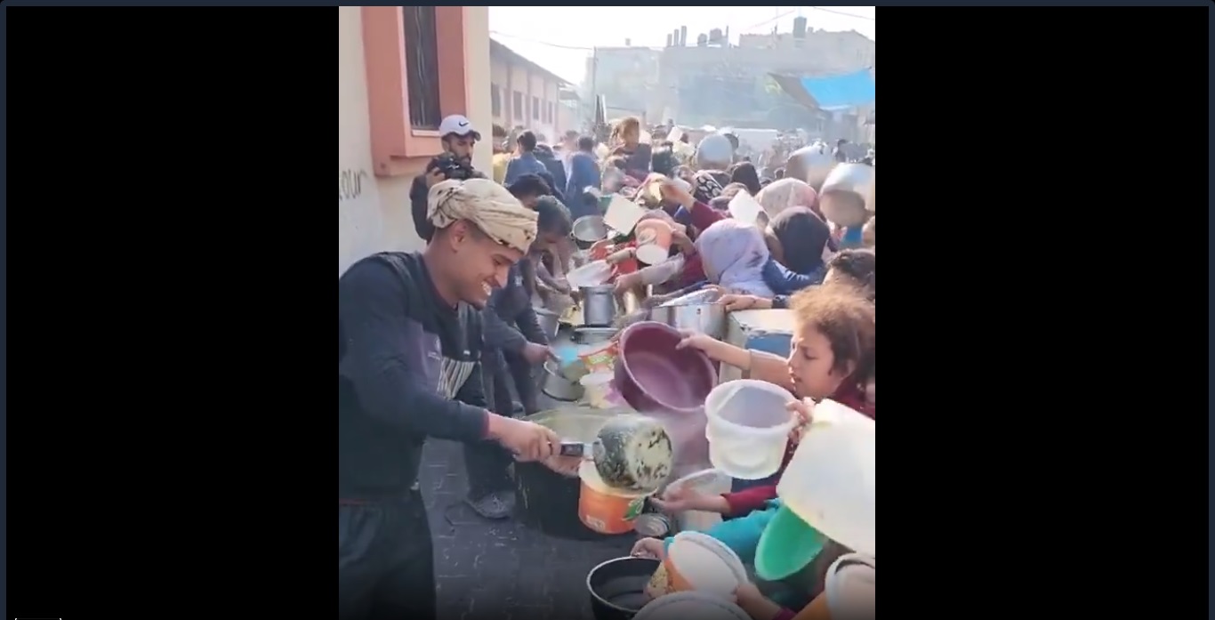 Yəhudilərin Qəzzada Fələstin xalqı üçün yaratdığı içməli su və qida böhranı səngimir - Video