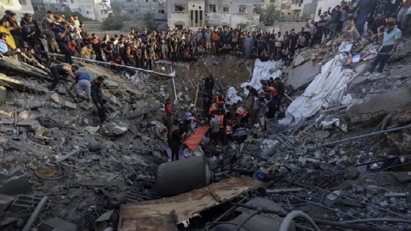 Militer Rezim Zionis Lanjutkan Bombardir Gaza​