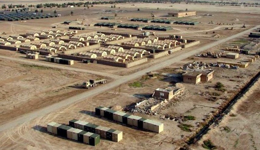 قصف قاعدة "عين الأسد" في الانبار التي تتواجد فيها القوات الامريكية  