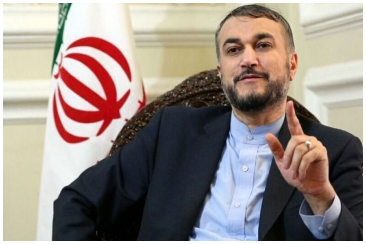 أميرعبداللهيان یحمل امريكا المسؤولية الدولية عن مجازر "اسرائيل"