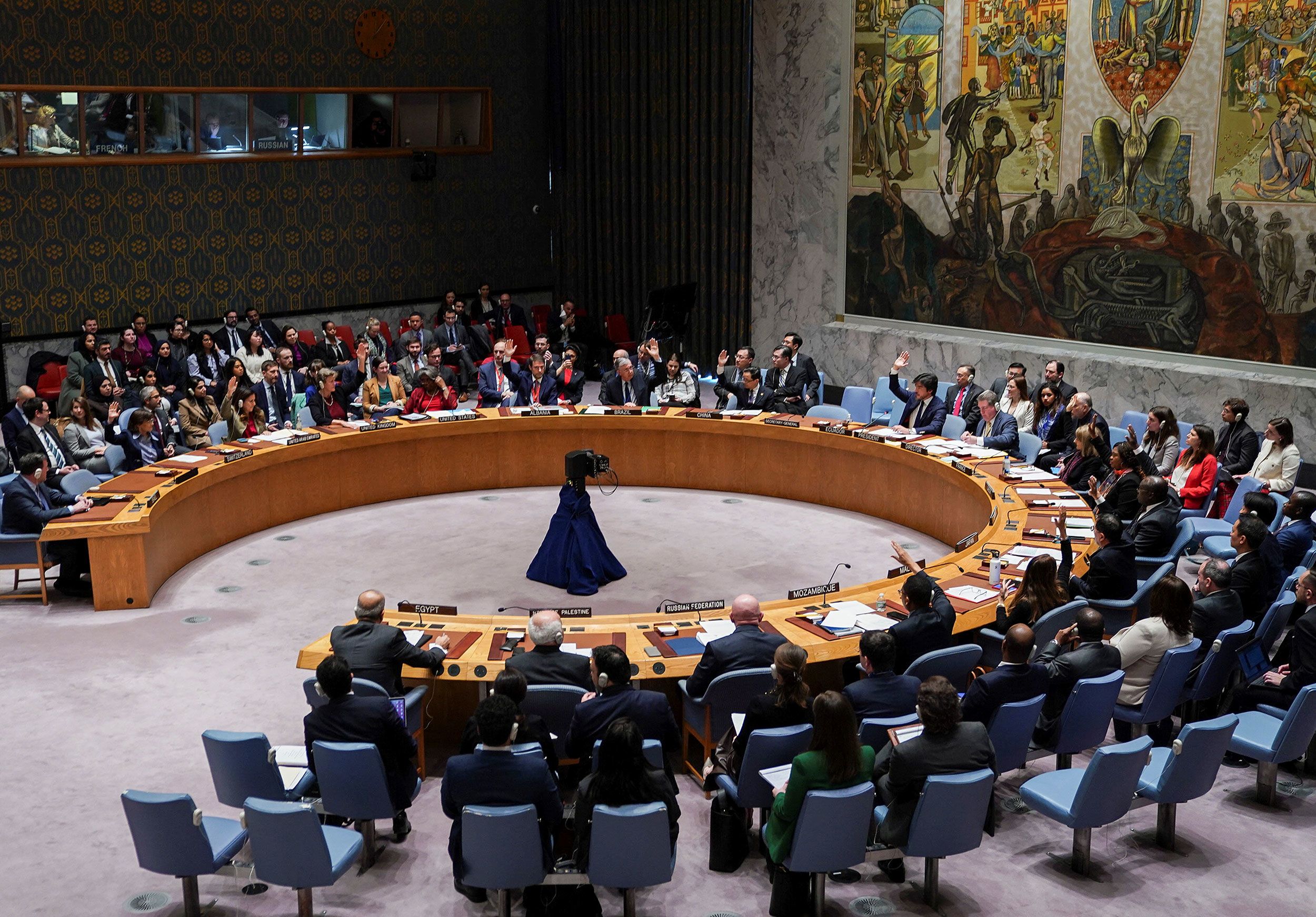 UN Security Council passes resolution demanding more Gaza aid deliveries