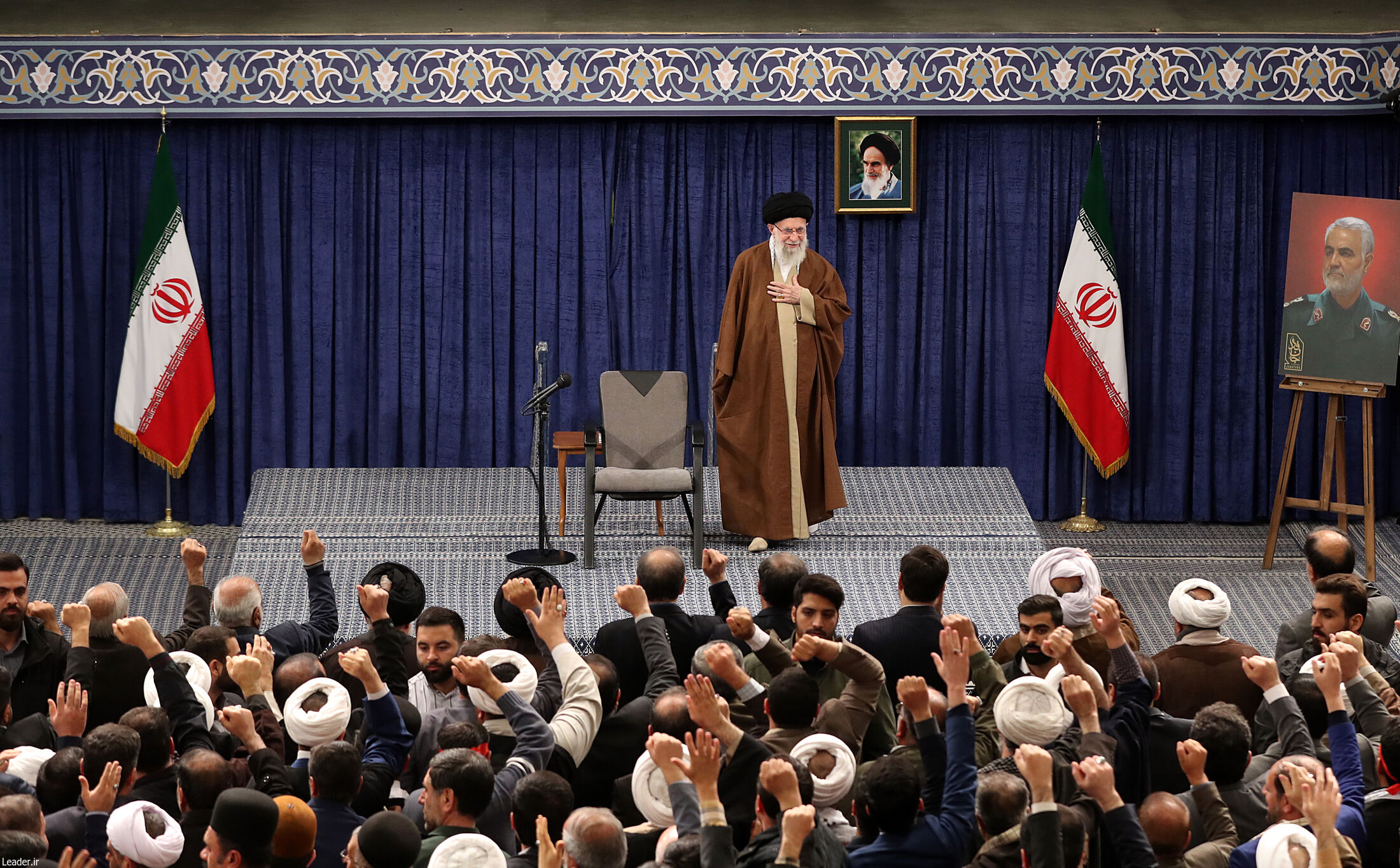 Imam Khamenei meets with people of Kerman, Khuzestan