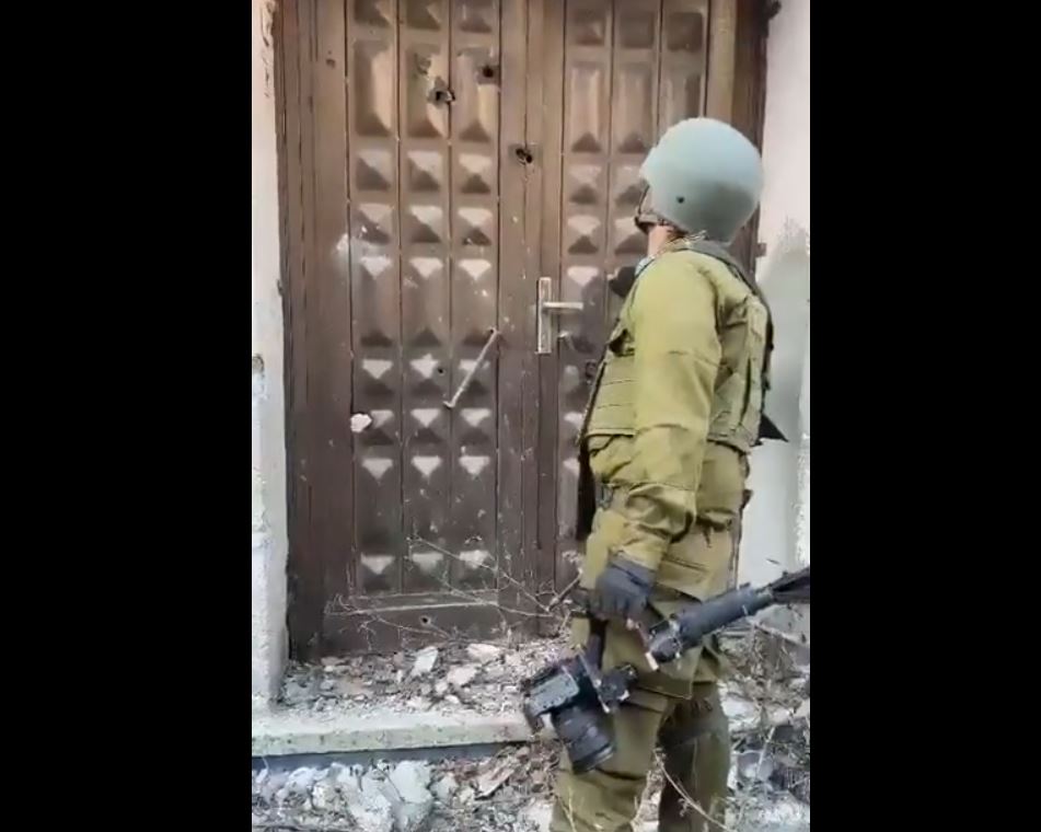 Video: Israeli soldiers mocking victims of an ethnically cleansed block in Gaza