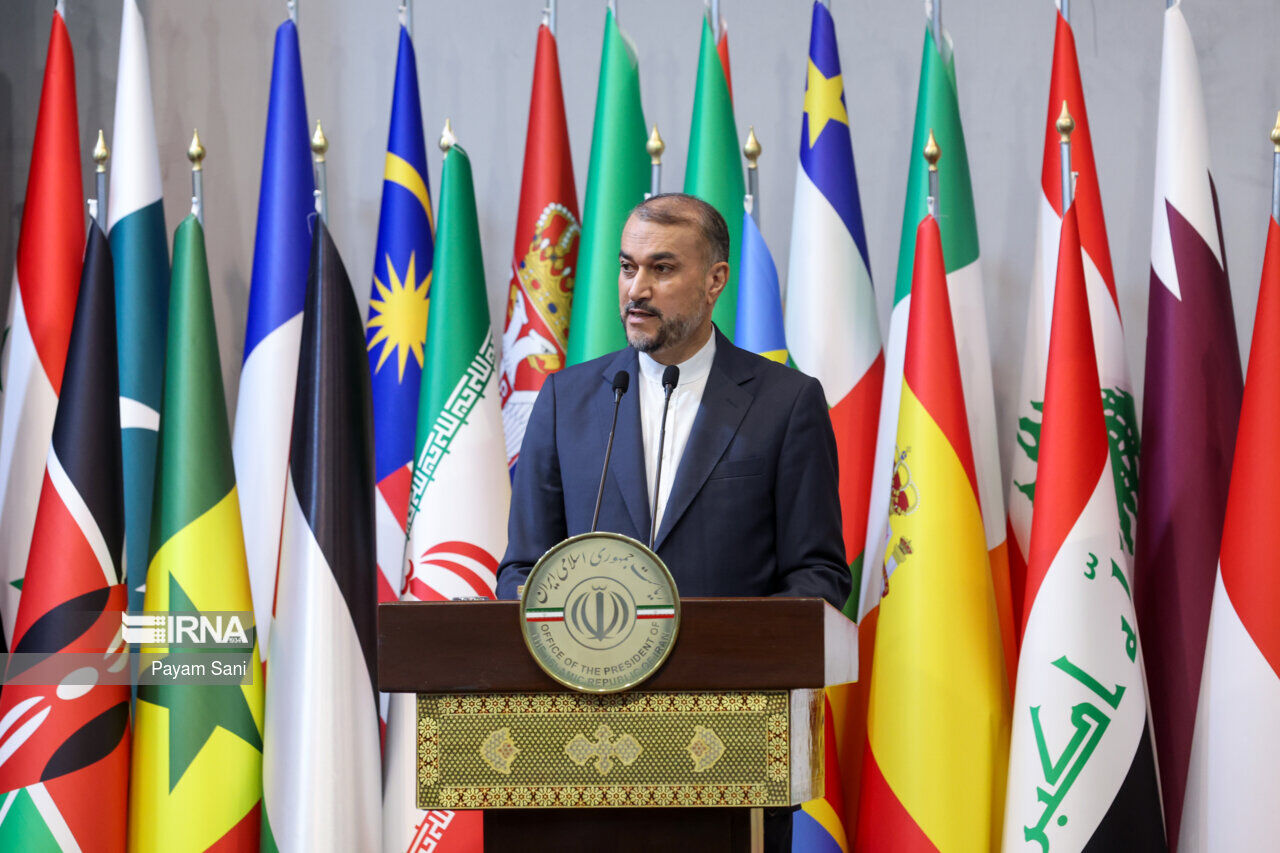 Iranian FM accuses US for hindering stoppage of Gaza war