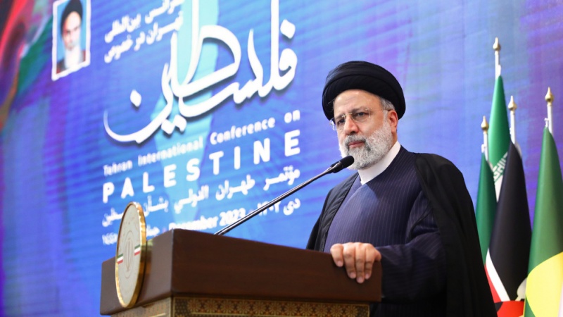 Präsident Raisi: USA und Israel müssen wegen Verbrechen in Gaza vor Gericht stehen
