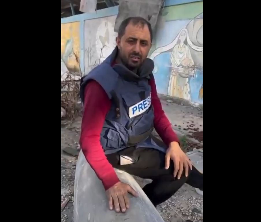 Footage shows a huge missiles Israeli warplanes dropped on houses of civilians in Jabalia, north Gaza