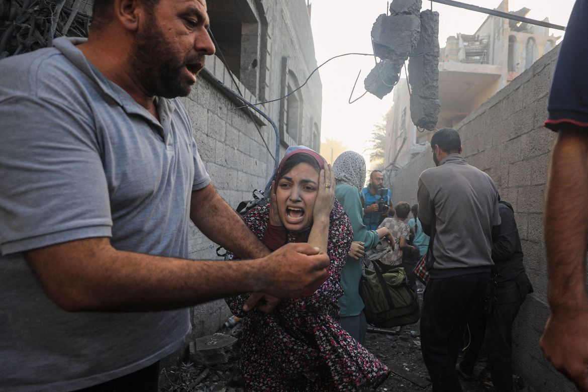 At least 70 Palestinians killed in Israeli airstrike on Gaza refugee camp