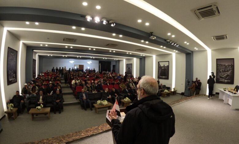 فيديو |  جامعة الفراهيدي تؤبن قادة النصر بالذكرى السنوية الرابعة لإستشهادهم