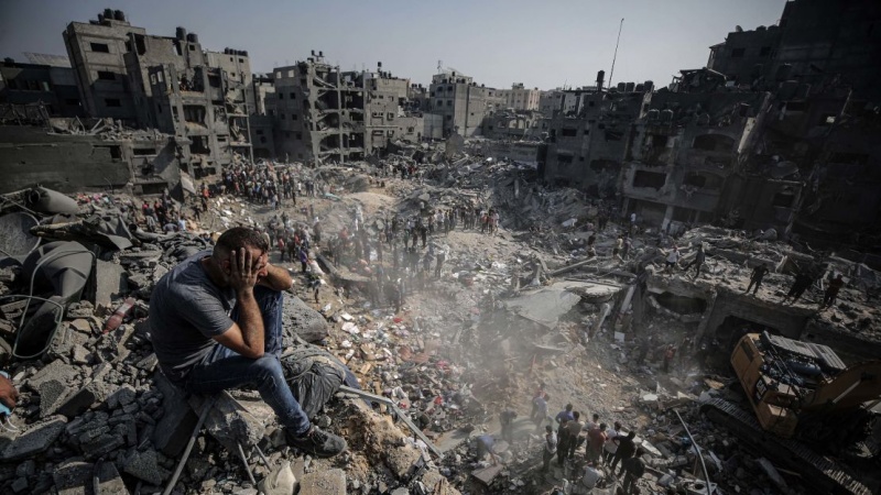 Militer Rezim Zionis Lanjutkan Bombardir Gaza