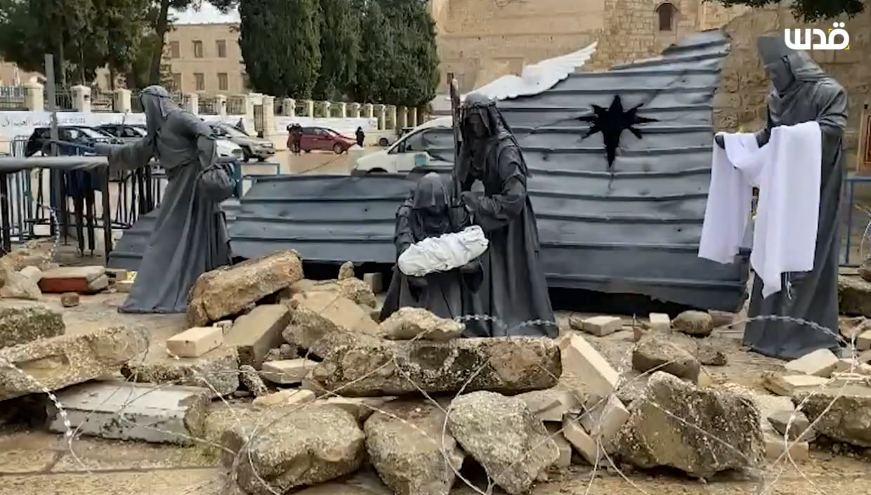 فيديو | بيت لحم تستقبل عيد الميلاد دون احتفالات أو طقوس