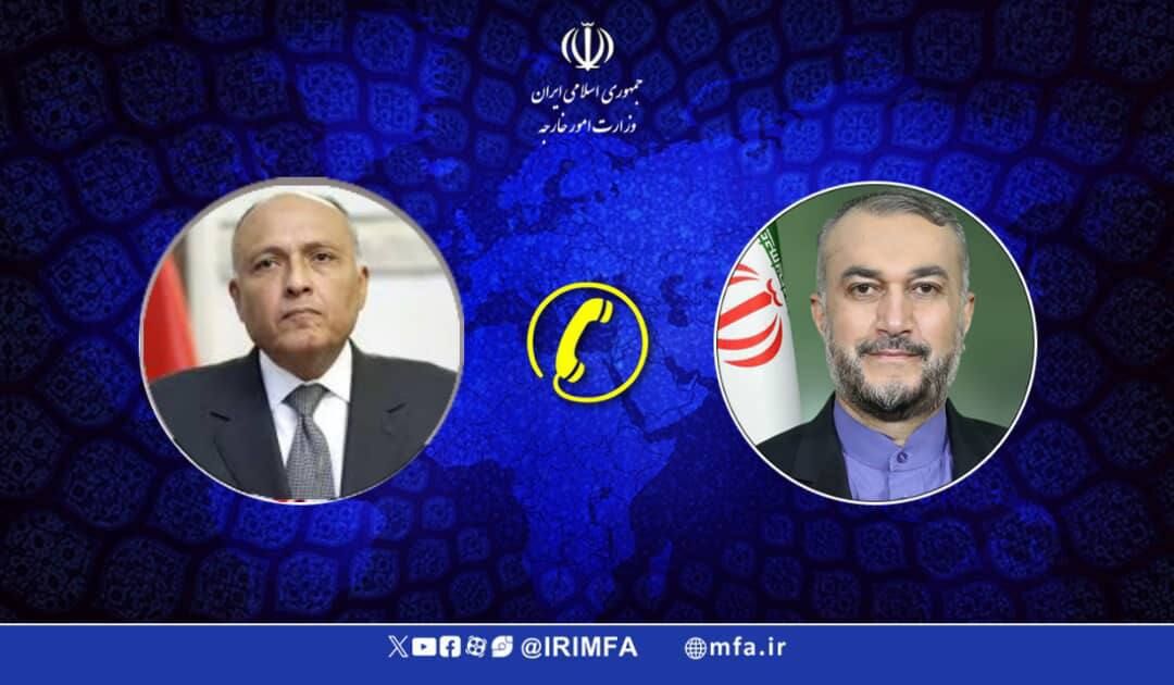 Egypt thanks Iran for efforts to support Palestinians in Gaza