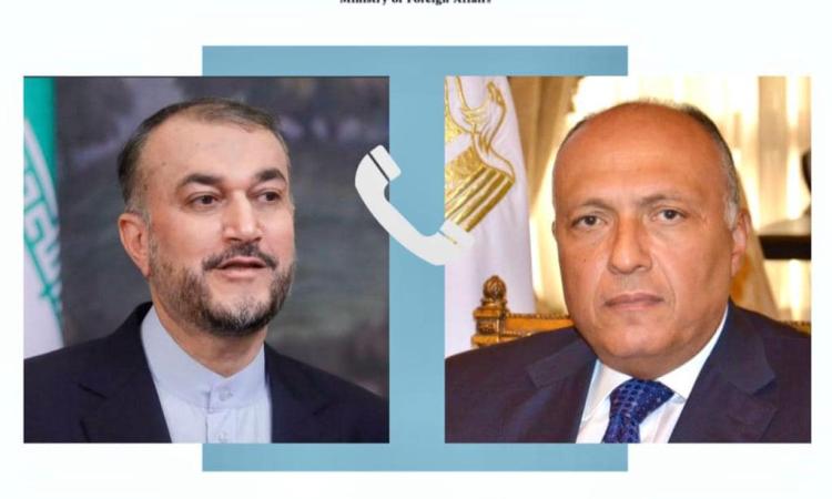 مباحثات إيرانية ومصرية حول آخر مستجدات في فلسطين وغزة