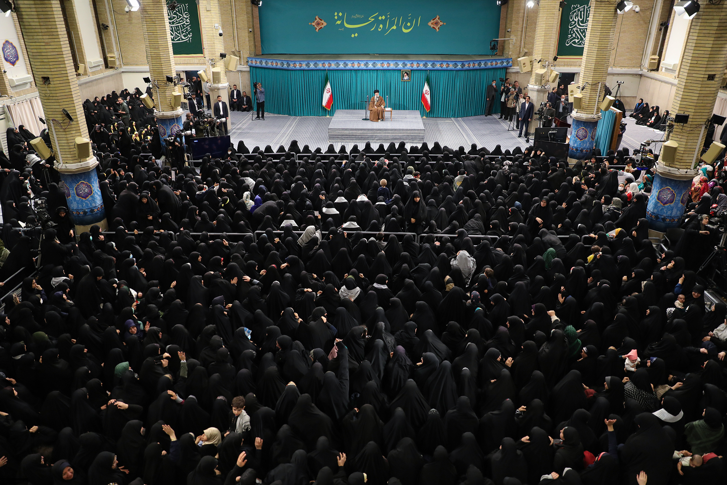 Imam Khamenei: West sees women as tools to gain profit, pleasure