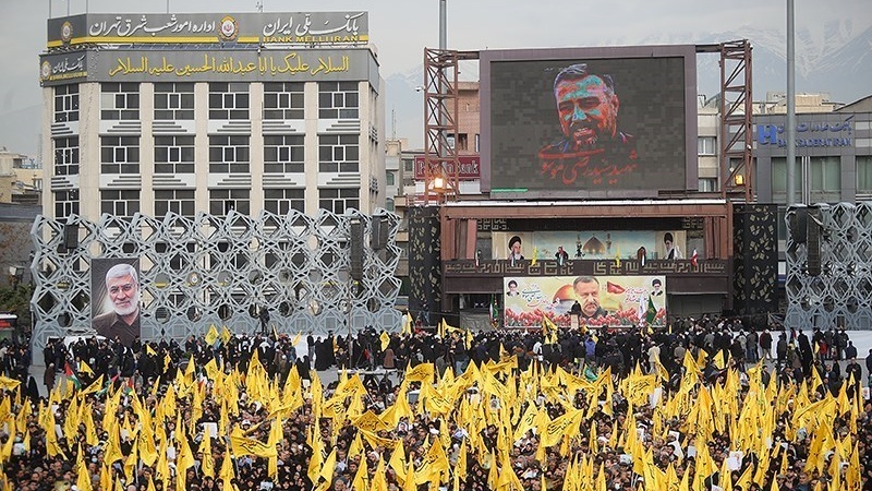 Pemakaman Jenazah Mayjen Syahid Reza Mousavi 