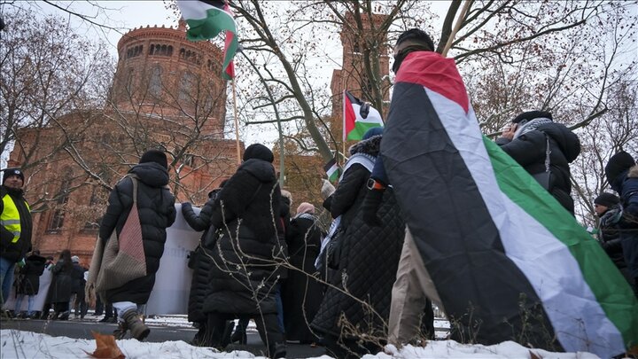 Pro-Palestinian demonstration held in Berlin, Germany