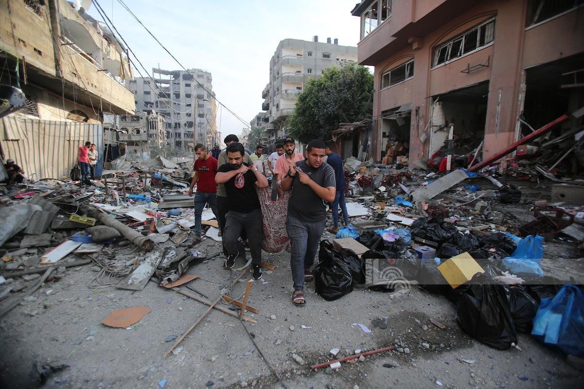 Death toll of Gaza war mounts to 21,507