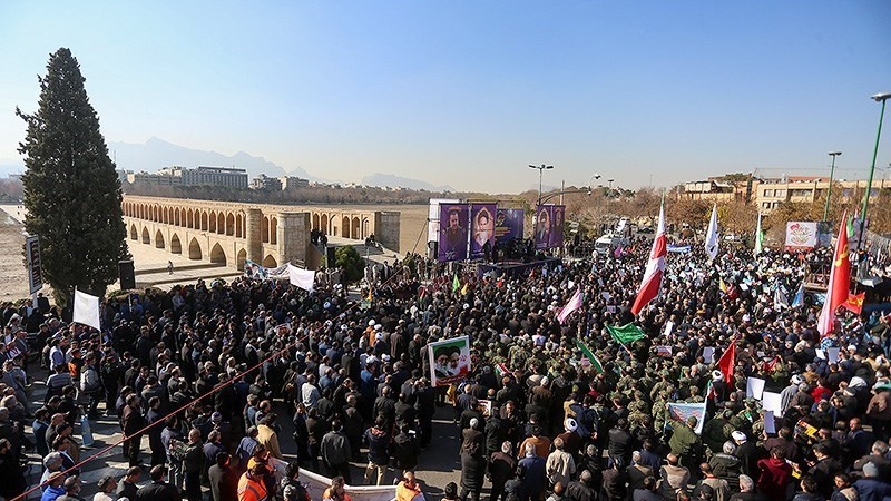 Rakyat Iran Memperingati 9 Dey