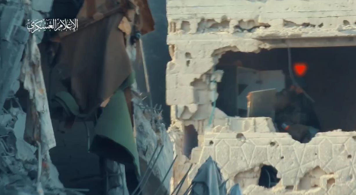 Scenes of targeting Israeli enemy soldiers, destroying their vehicles in Al-Shujaiya, east of Gaza