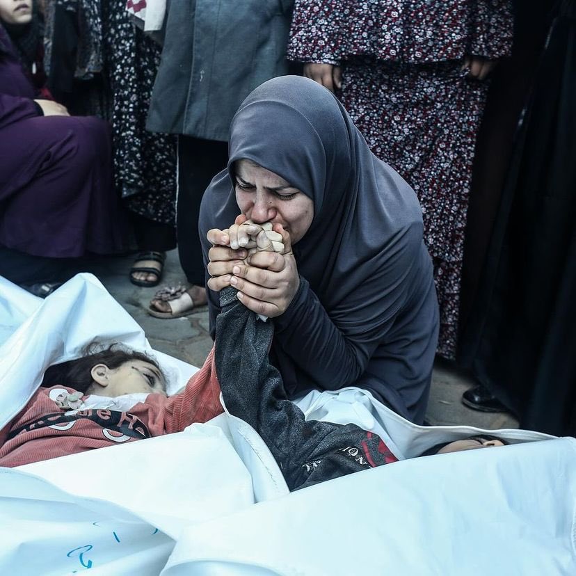 Video: Palestinian mother sadly mourns for her twins murdered in Israeli airstrike in Gaza