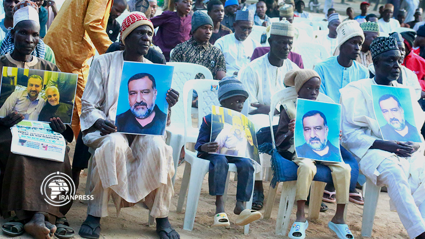 Nigerians mourn martyrdom of IRGC commander (+Photos)