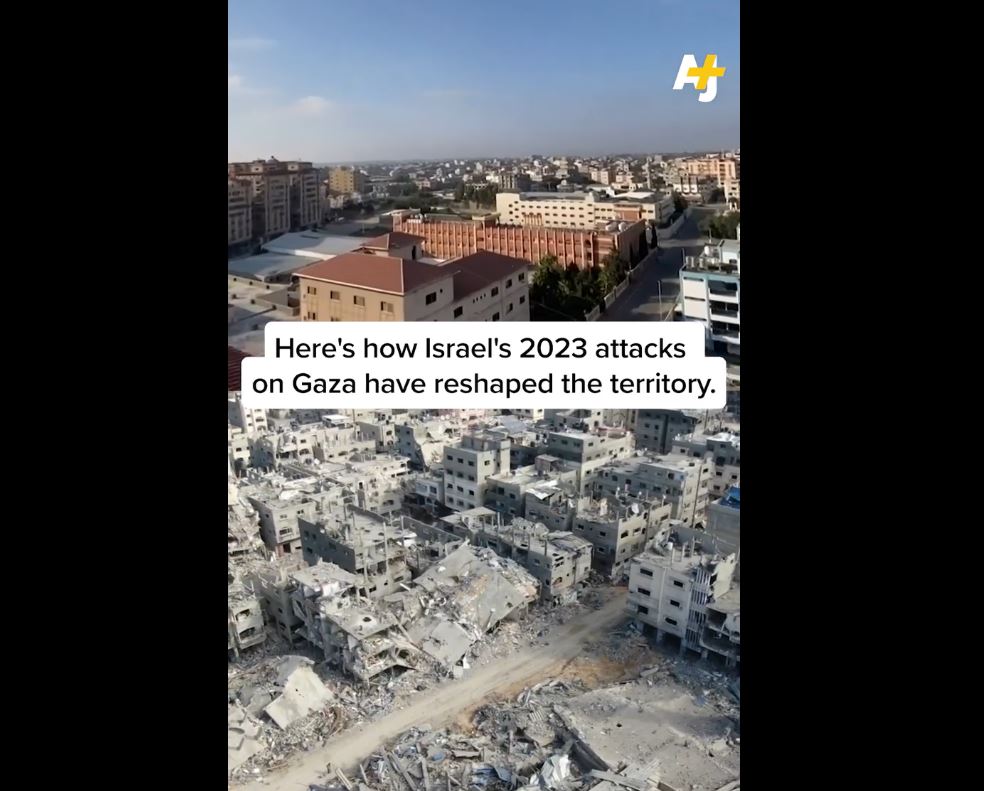Video: Take a look at what’s changed across Gaza strip in a matter of months