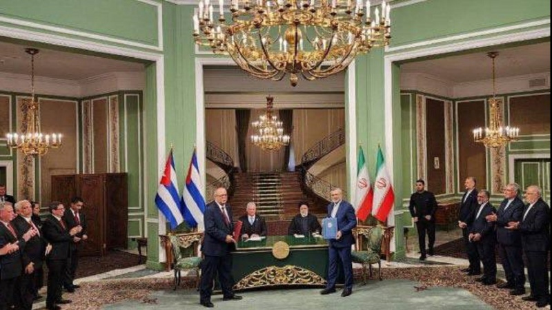 Подписание 7 документов о сотрудничестве и совместного заявления между Ираном и Кубой