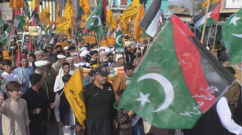 Video: Protests echo in Pakistan's tribal regions against Israeli aggression on Gaza