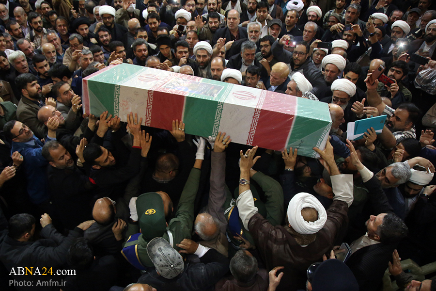 Iranians bid farewell to Shrine-Defender martyrs
