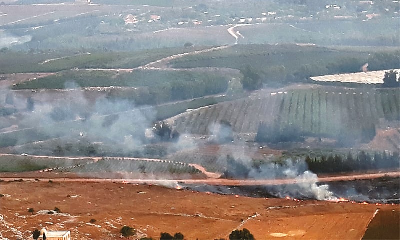 Hezbollah hits Israeli targets in northern occupied Palestinian territories