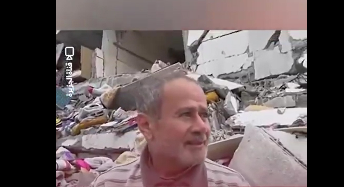 فيديو | انظر الى إجابة فلسطيني بغزة عن تساؤل مراسل الجزيرة 