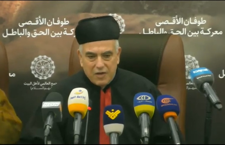 فيديو | ممثل الكاردينال "بشارة بطرس الراعي": الصمت على هجمات الكيان الصهيوني جريمة